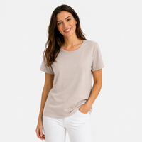 Women’s Round Neck T-Shirt.