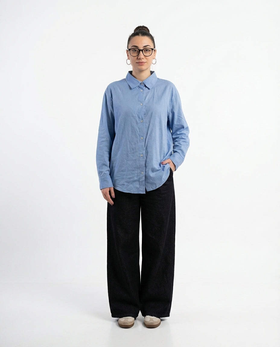 Women’s Linen Long Sleeve Shirt