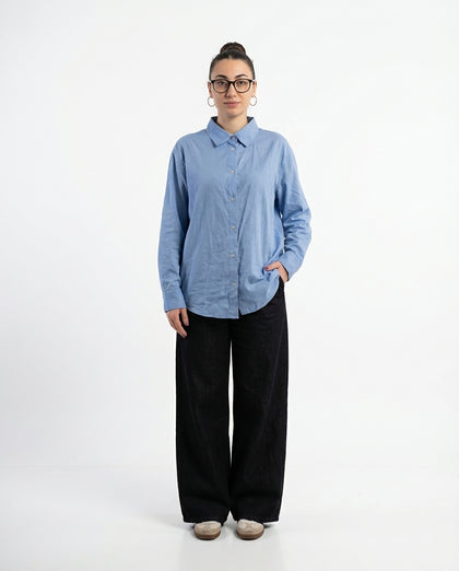 Women’s Linen Long Sleeve Shirt