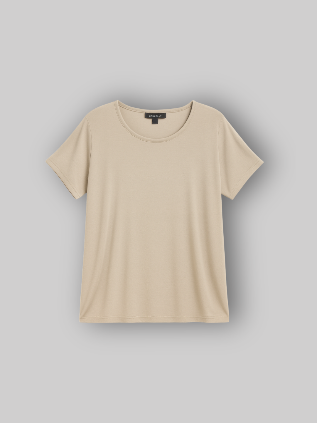 Women’s Round Neck T-Shirt.