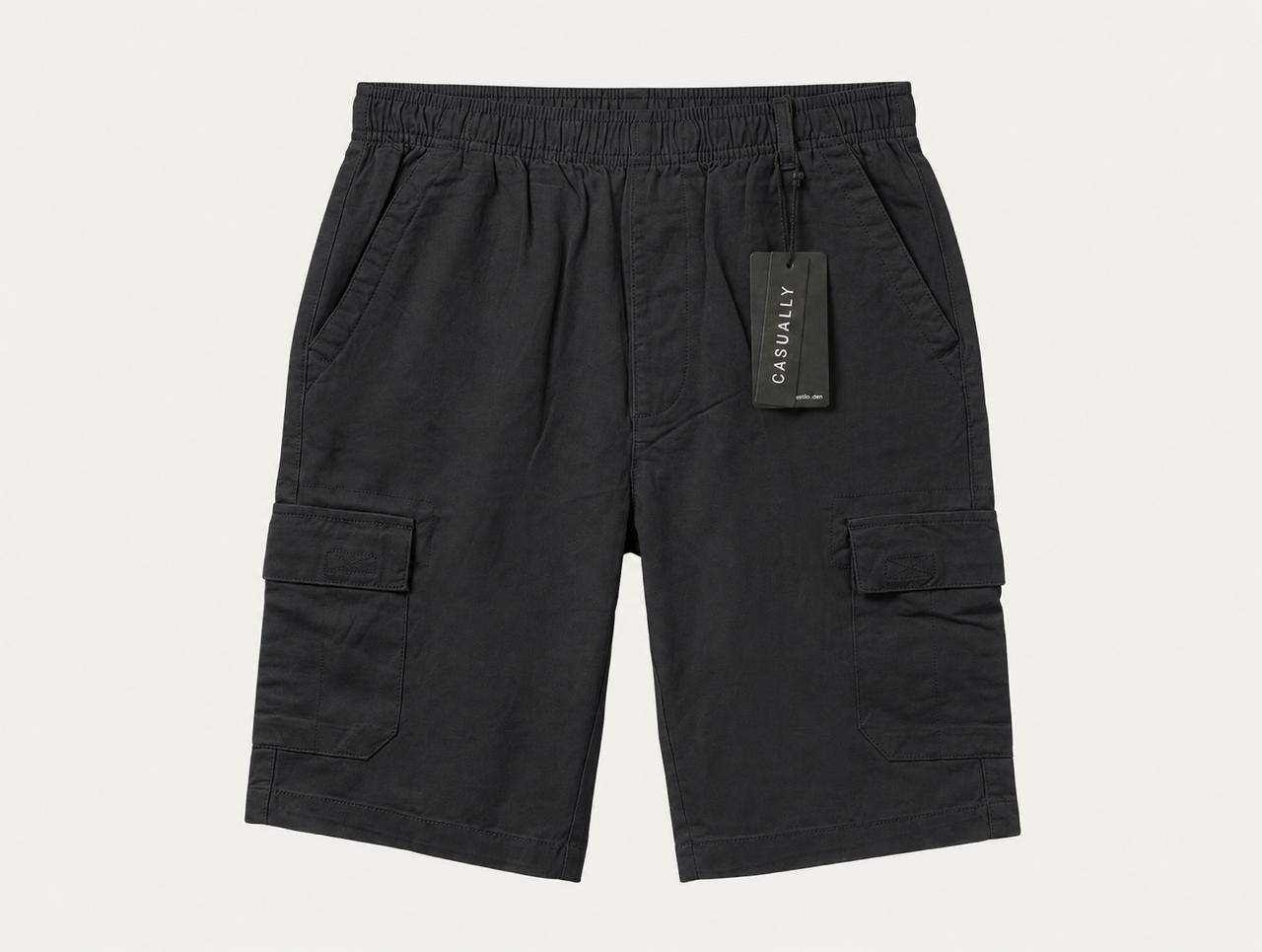 Men cargo shorts 100% cotton