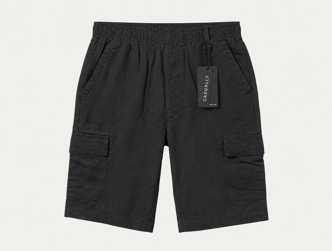 Men cargo shorts 100% cotton