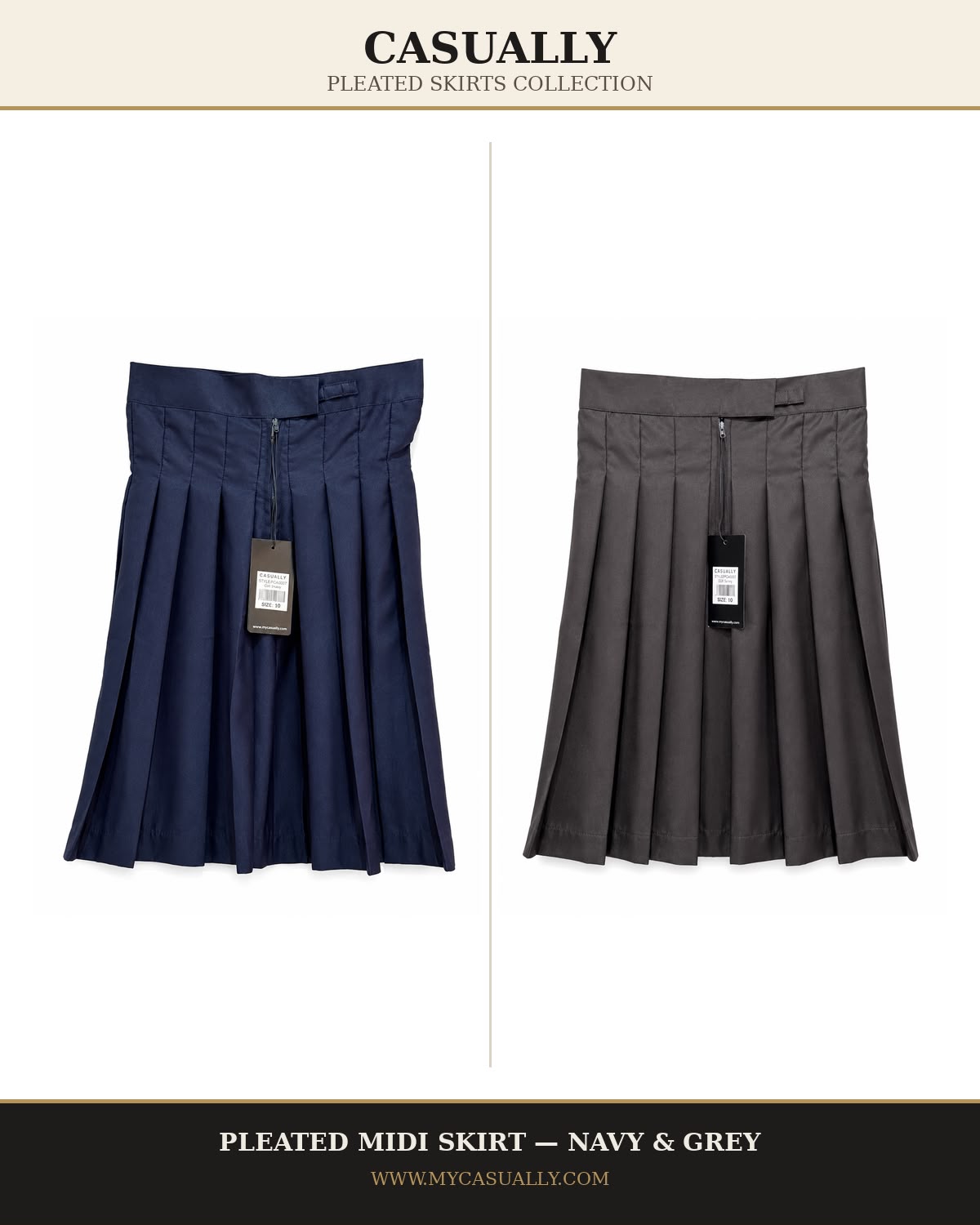 Girls School Skirt
