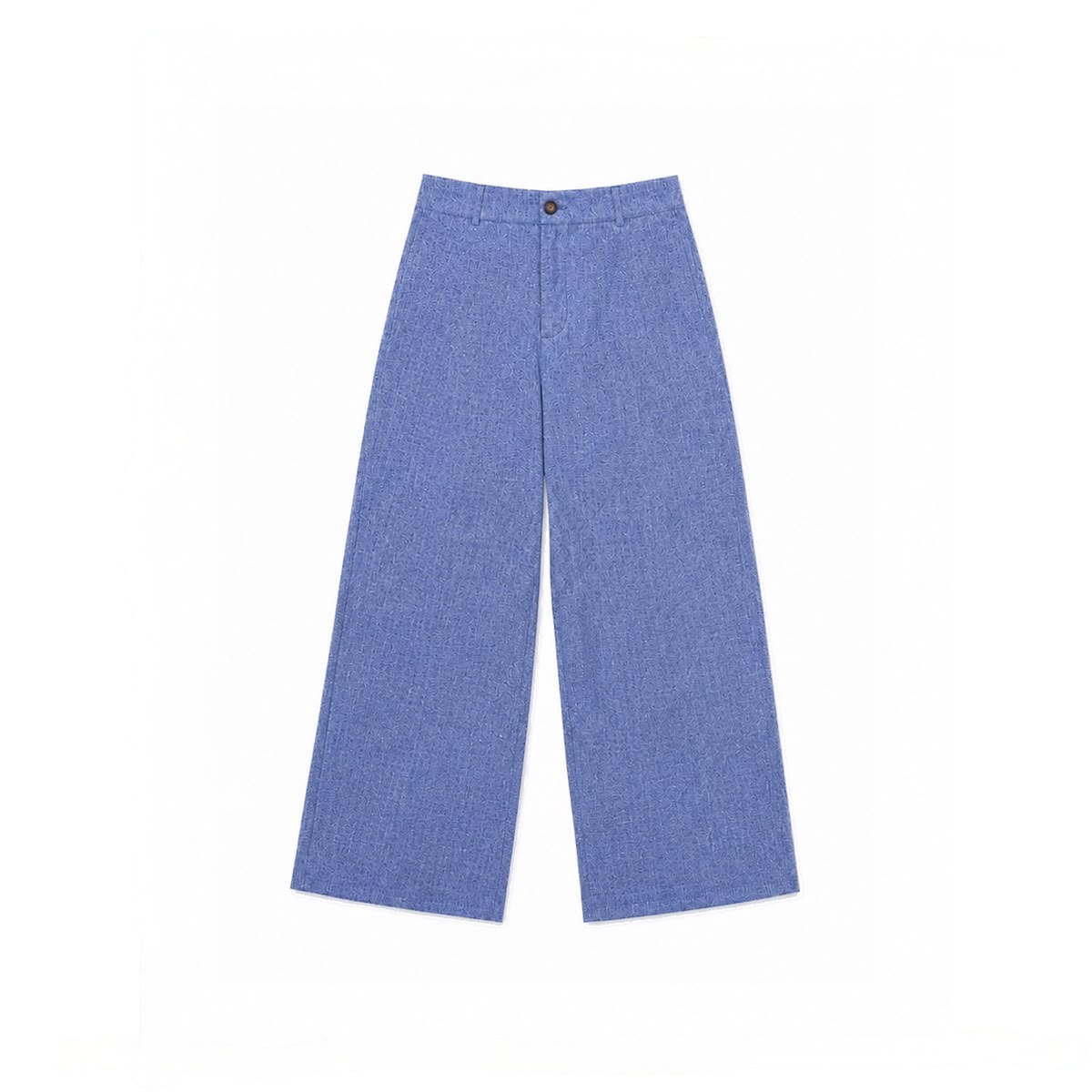 Cotton women pants with button
