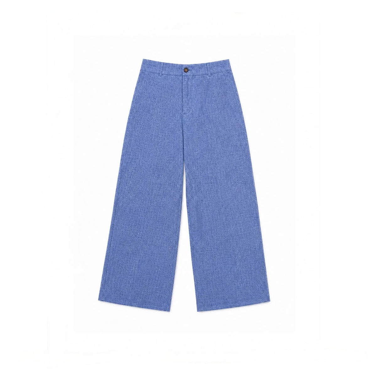 Cotton women pants with button