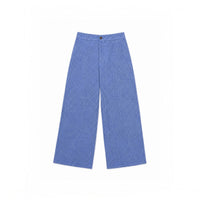 Cotton women pants with button
