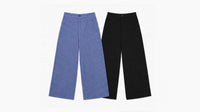 Cotton women pants with button