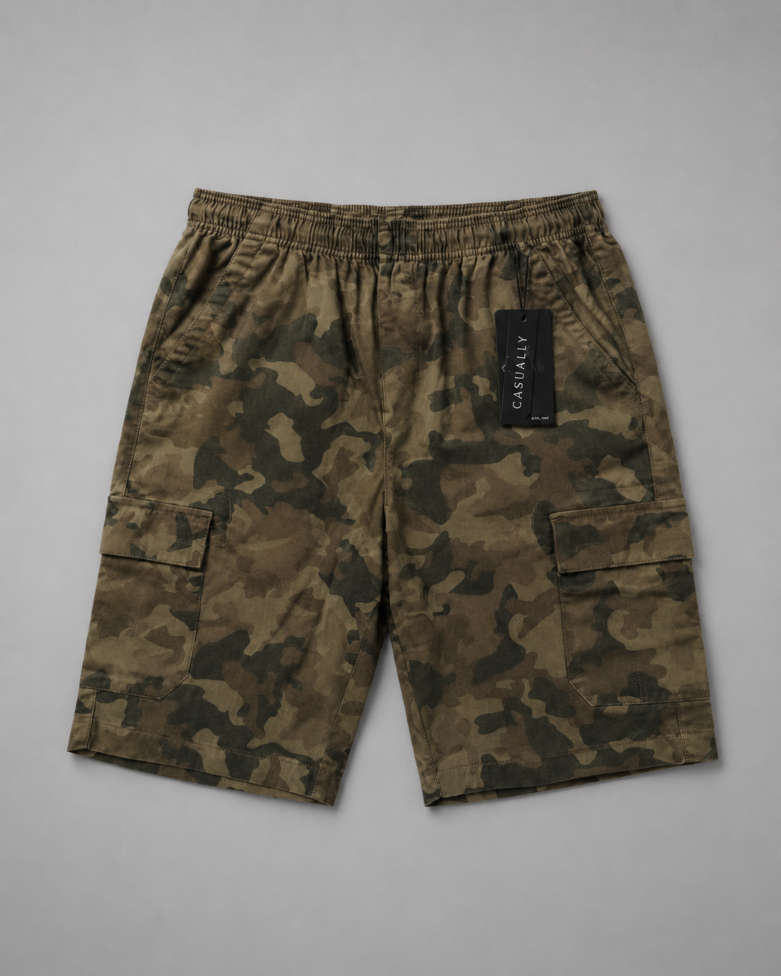 Men cargo shorts 100% cotton