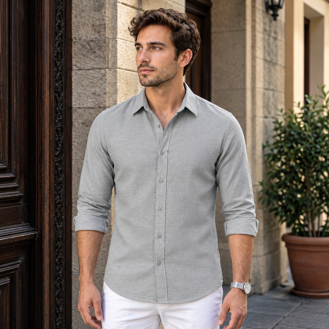 Men's Long Sleeve Shirt