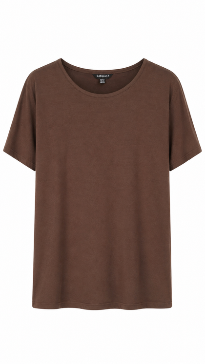 Women’s Round Neck T-Shirt.
