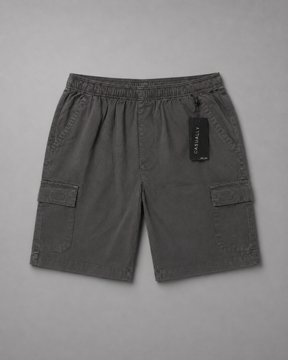 Men cargo shorts 100% cotton